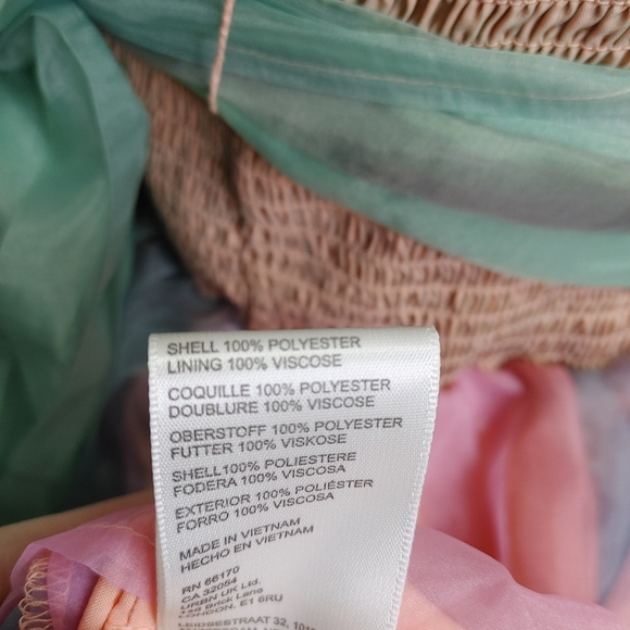 Free People In Rainbows mini dress L - Picture 11 of 13